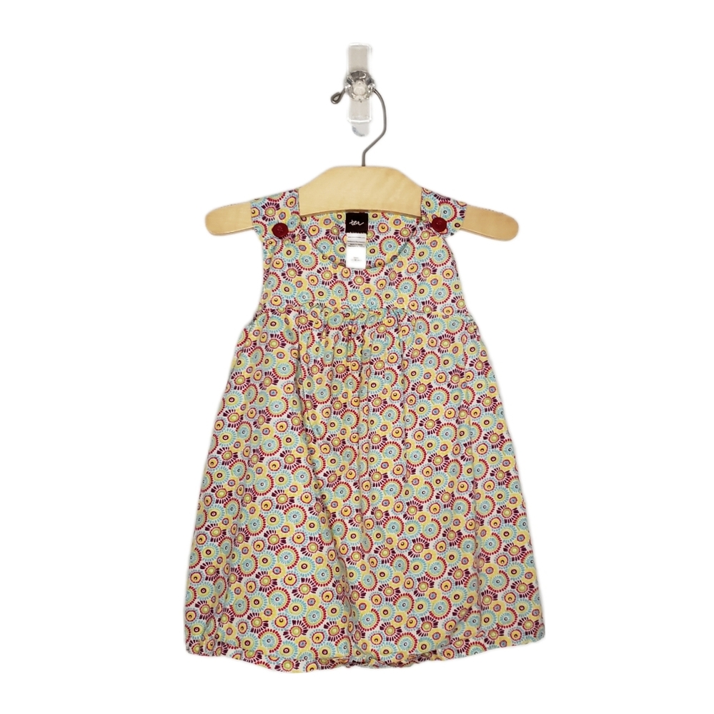 Tea Collection 12-18m Baby Girl Floral Colorful Bright Sleeveless Swing Dress